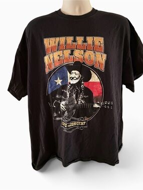Willie Nelson 2024 Tour Tee Shirt Size 2X